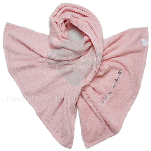 China Bulk personalised beach towels Exporter oversized cotton beach towels supplier Bespoke Promotional towels Producer
